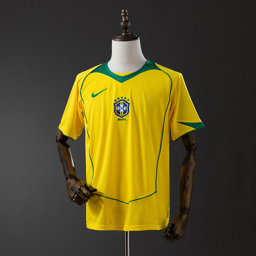 2004 Brazil Home Jersey