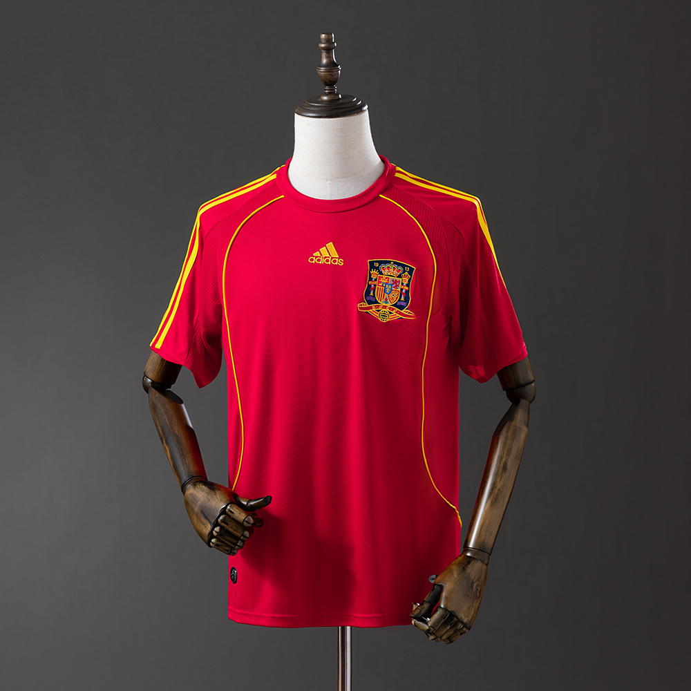 2008 Spain Home Jersey