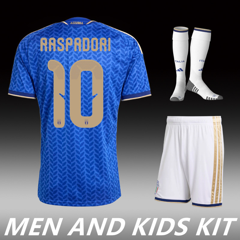 2026 Italy World Cup Home Men And Kids Kit
