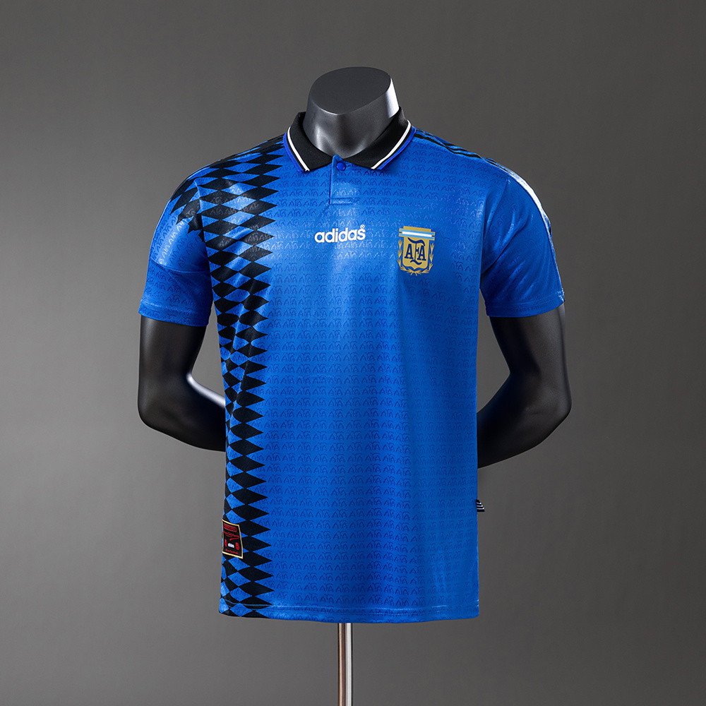 1994 Argentina Away Jersey Player Version