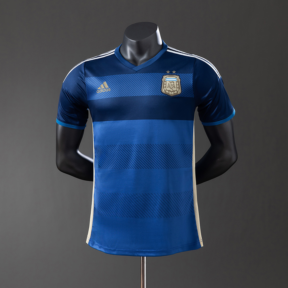 2014 Argentina Away Jesey Player Version