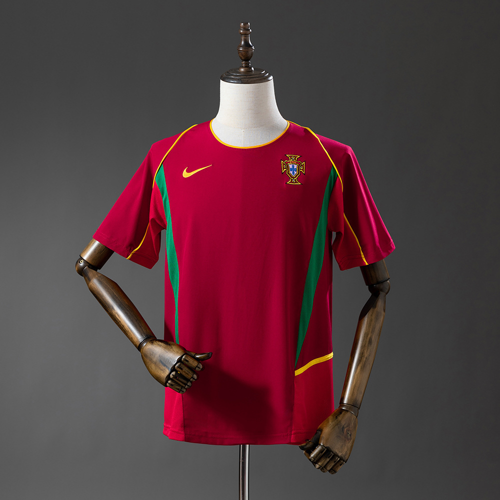 2002 Portugal Home Jersey
