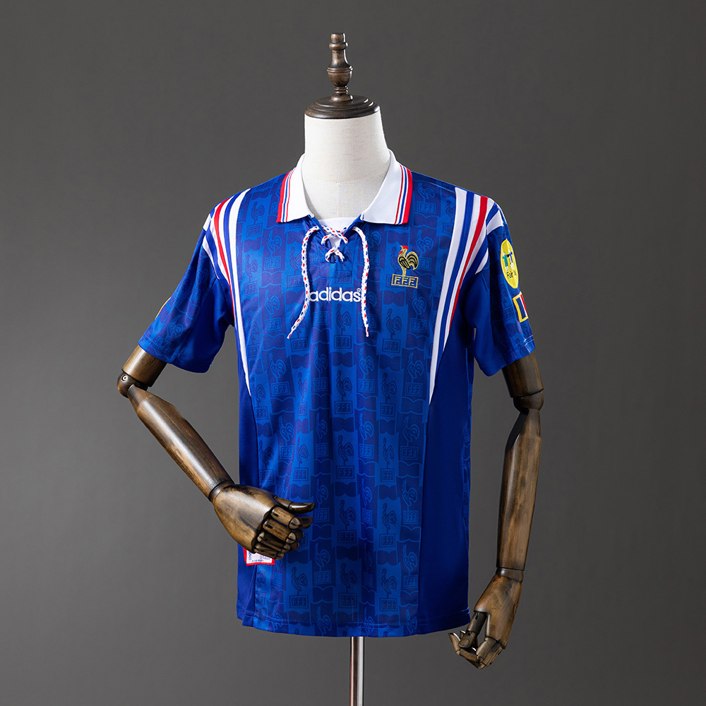 1996 France Home Jersey