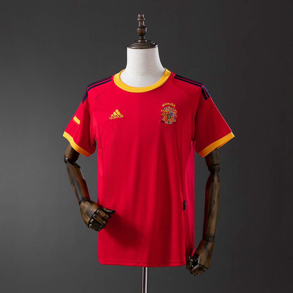 2002 World Cup Spain Home Jersey