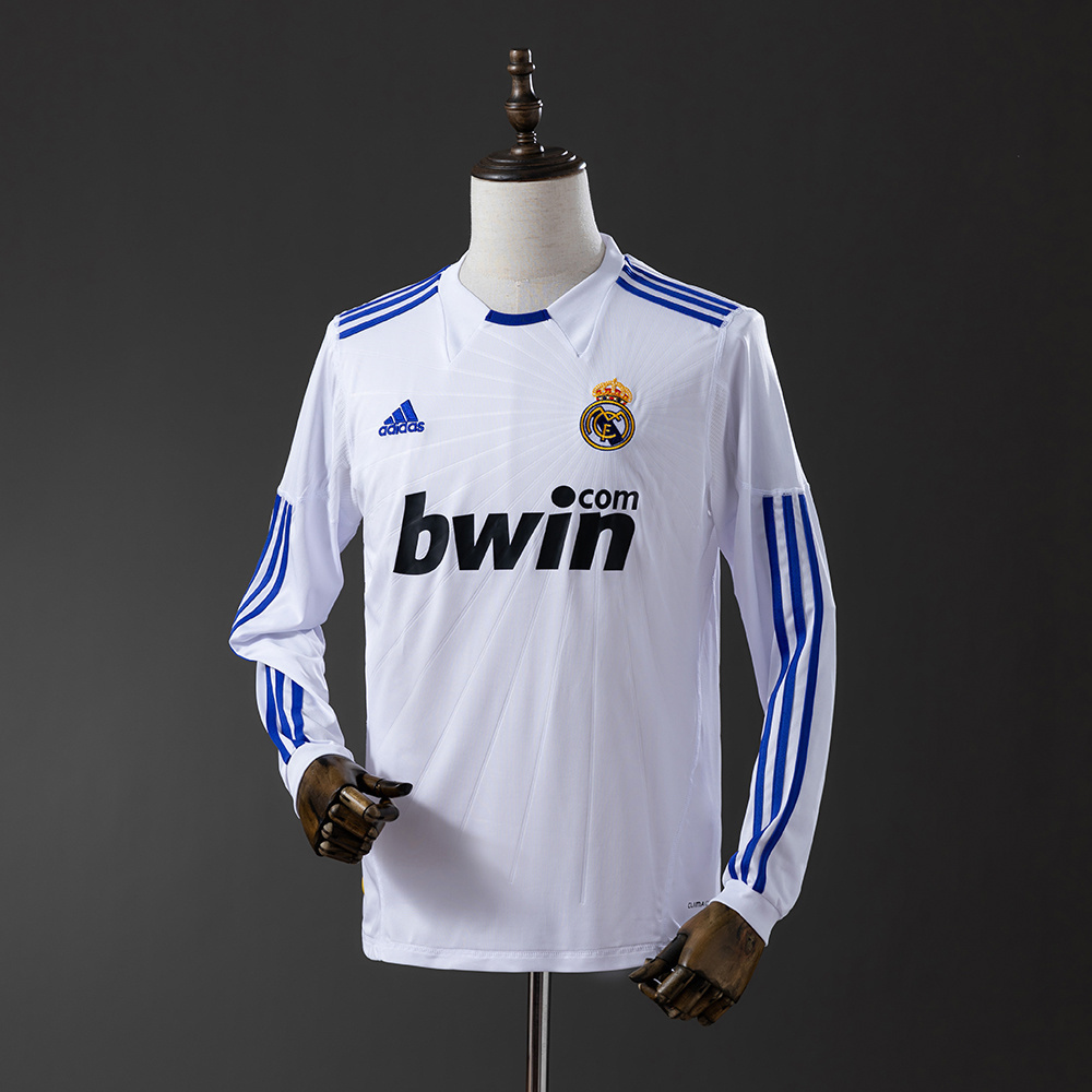 2010/11 Real Madrid Long Sleeve Home Jersey