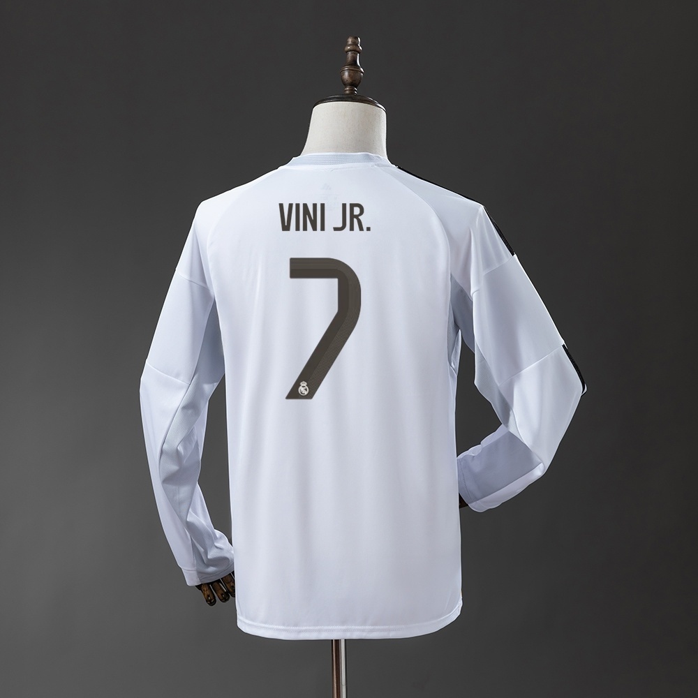 2025/26 Real Madrid Long Sleeve Home Jersey