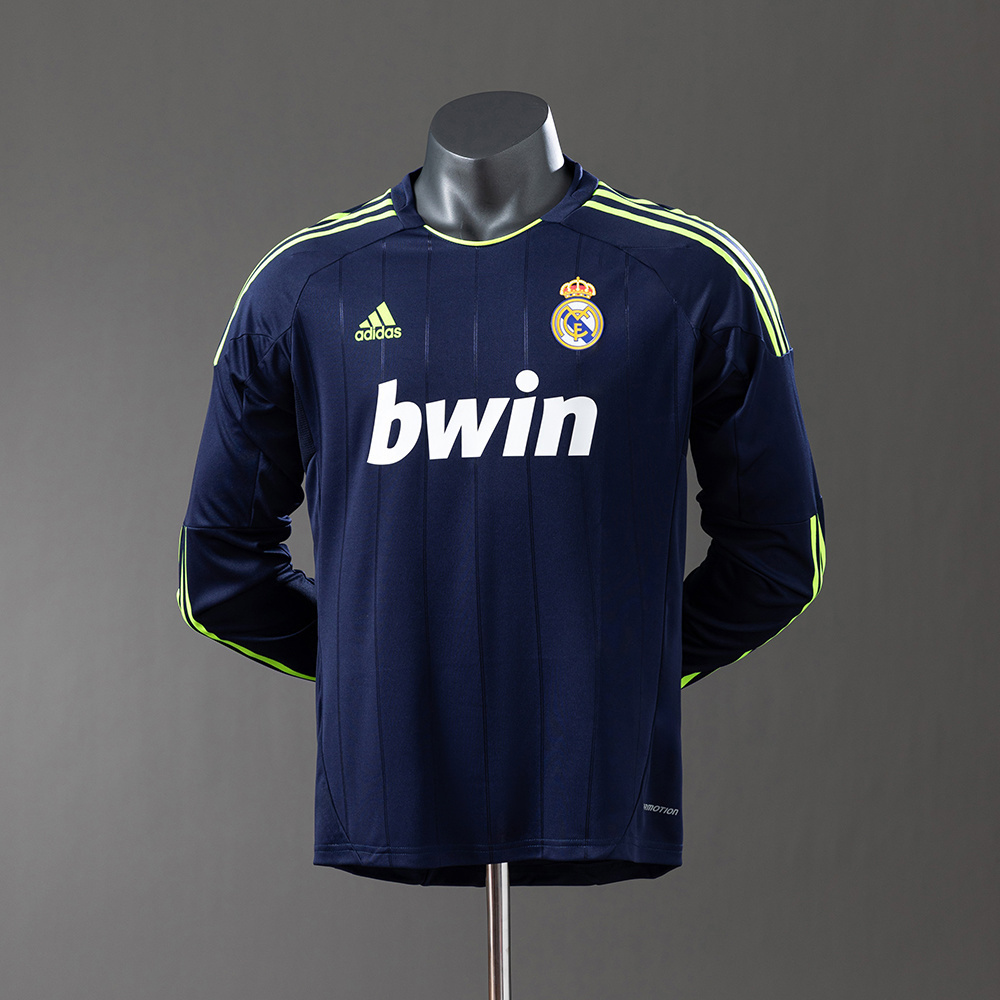 2012/13 Real Madrid Long Sleeve Away Jersey Player Version