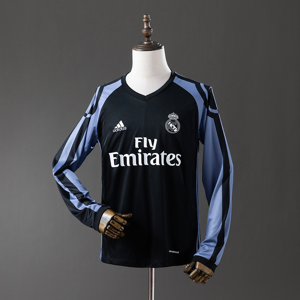 2016/17 Real Madrid Long Sleeve Third Away Jersey