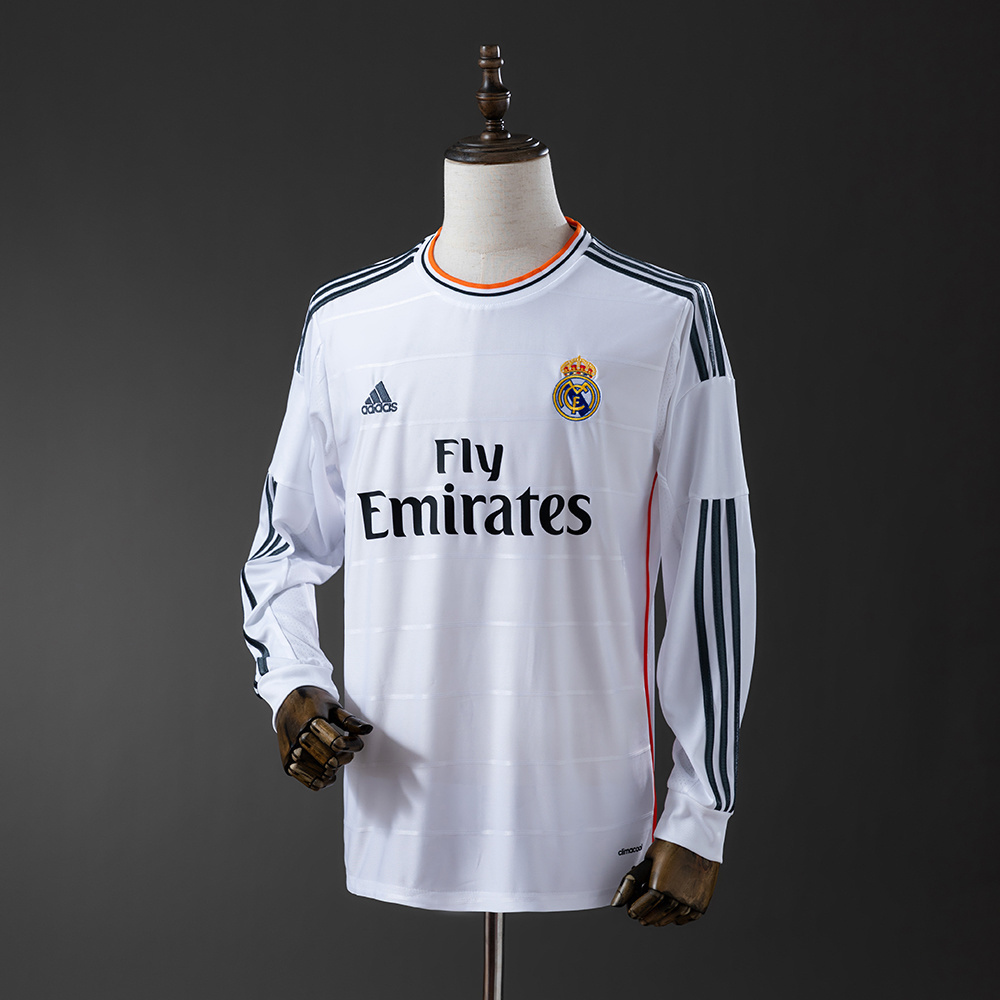 2013/14 Real Madrid Long Sleeve Home Jersey