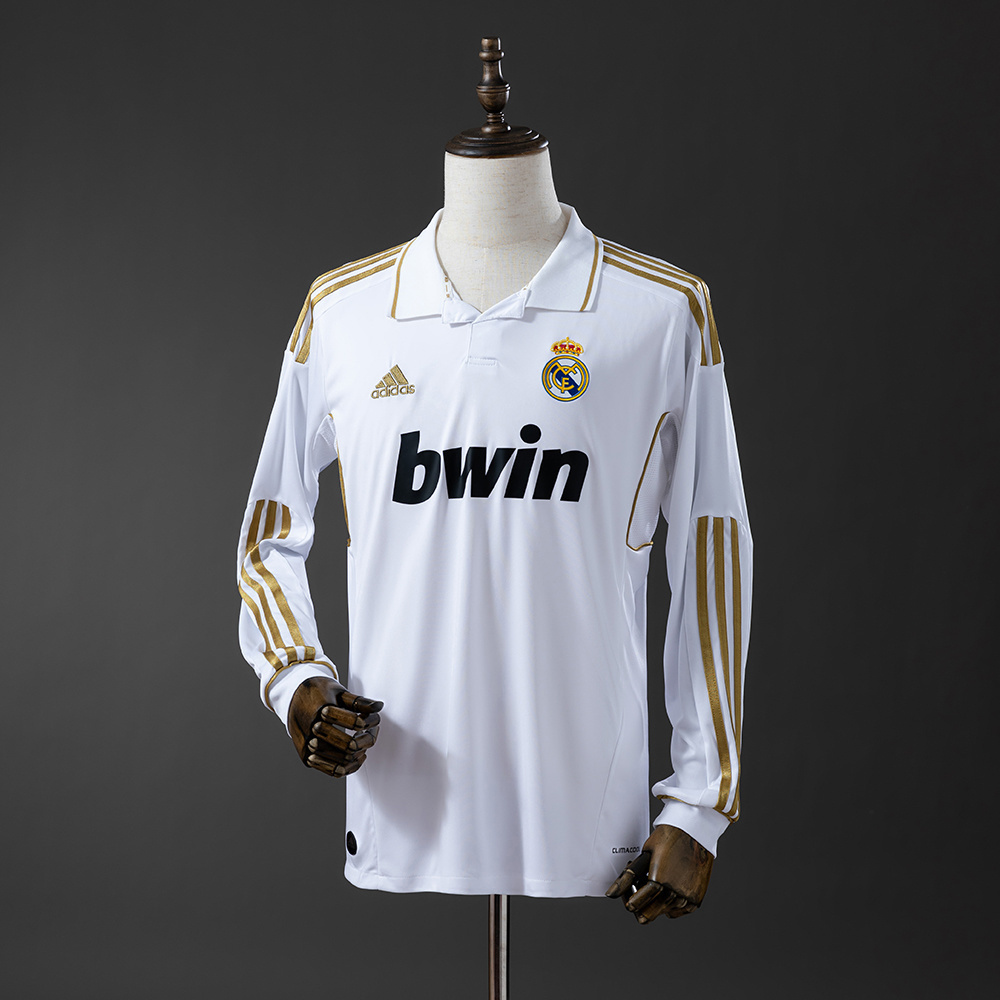 2011/12 Real Madrid Long Sleeve Home Jersey