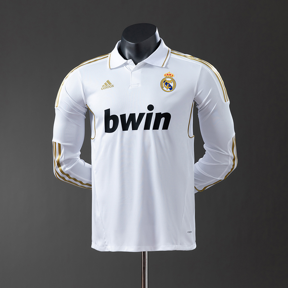 2011/12 Real Madrid Long Sleeve Home Jersey Player Version