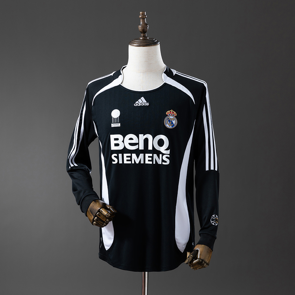 2006/07 Real Madrid Long Sleeve Third Away Jersey