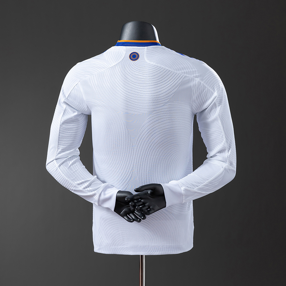 2021/22 Real Madrid Long Sleeve Home Jersey Player Version