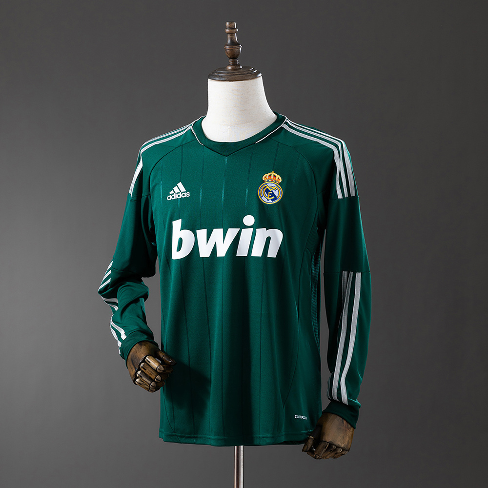 2012/13 Real Madrid Long Sleeve Away Jersey