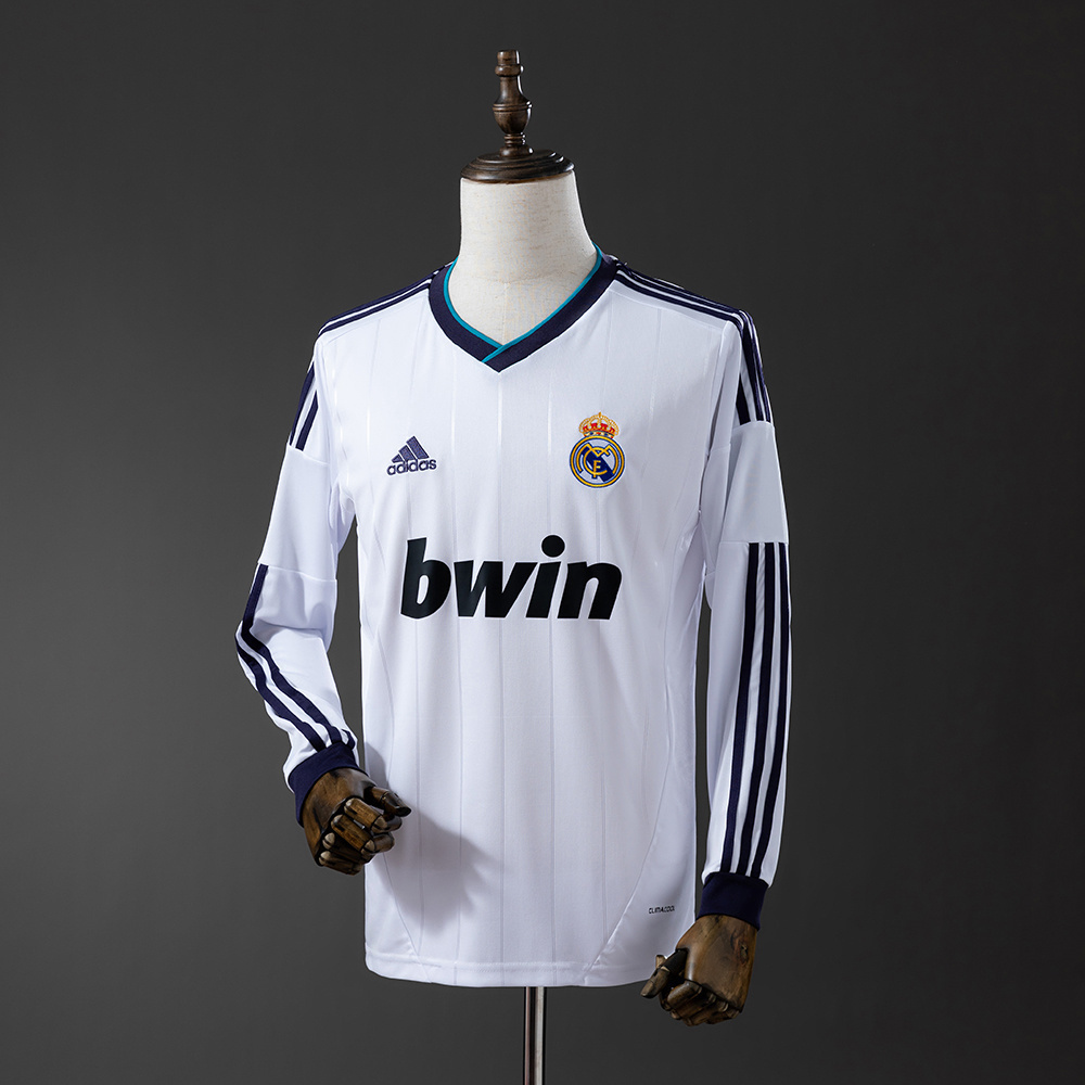 2012/13 Real Madrid Long Sleeve Home Jersey