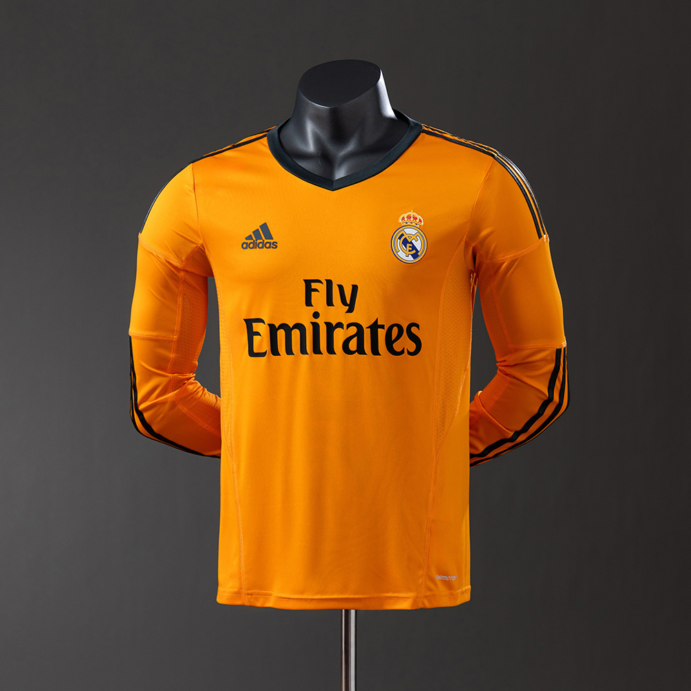 2013/14 Real Madrid Long Sleeve Third Away Jersey Player Version