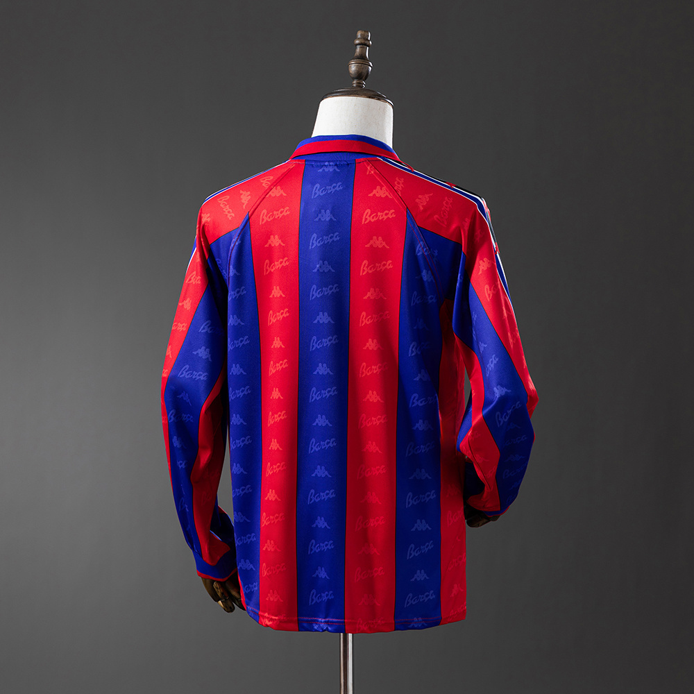 1996/97 Barcelona Long Sleeve Home Jersey