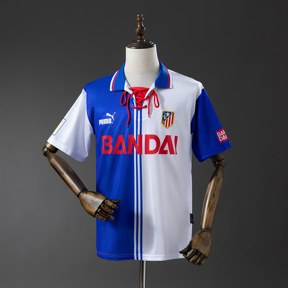 1996/97 Atletico Madrid Long Sleeved Third Away Jersey