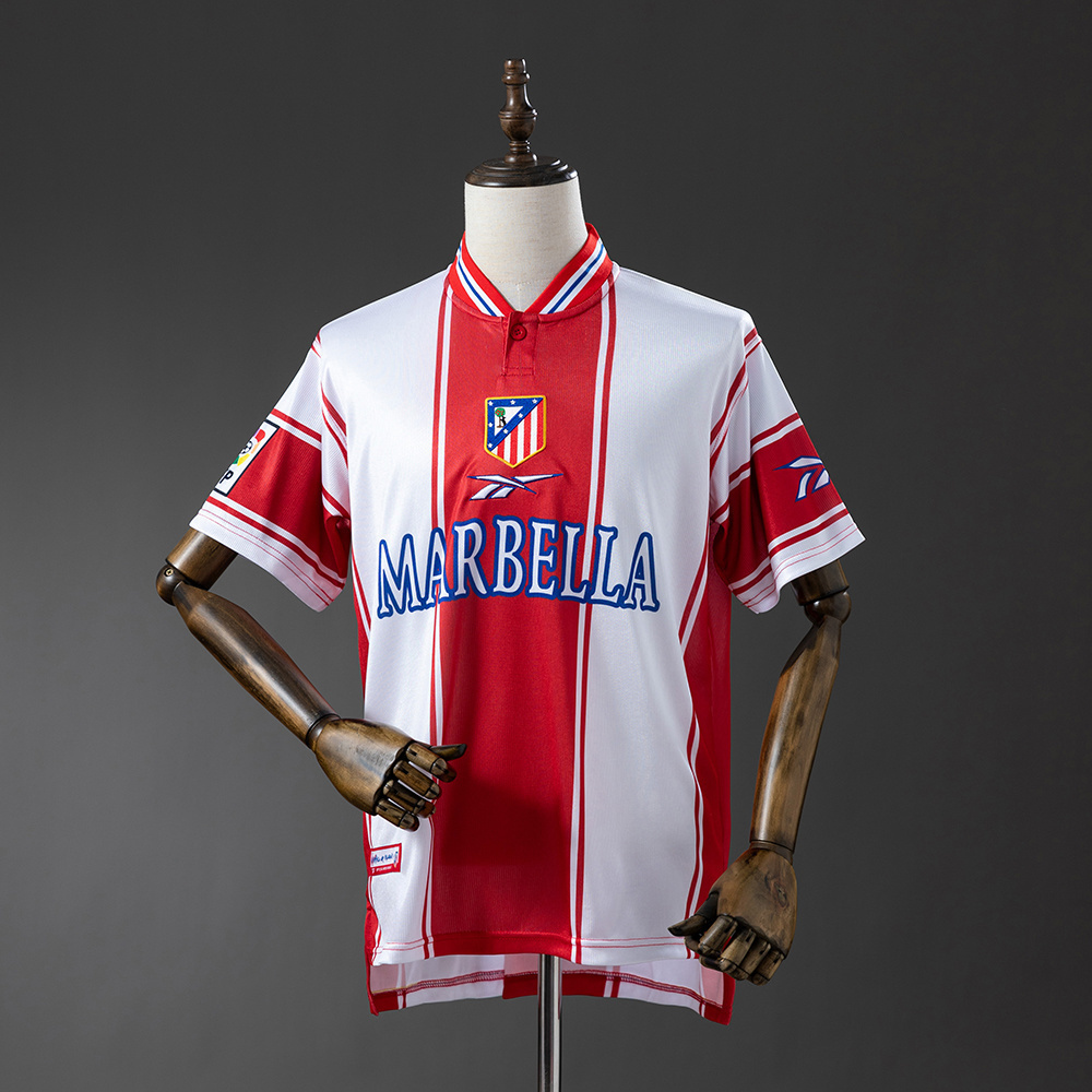 1999/00 Atletico Madrid Home Jersey