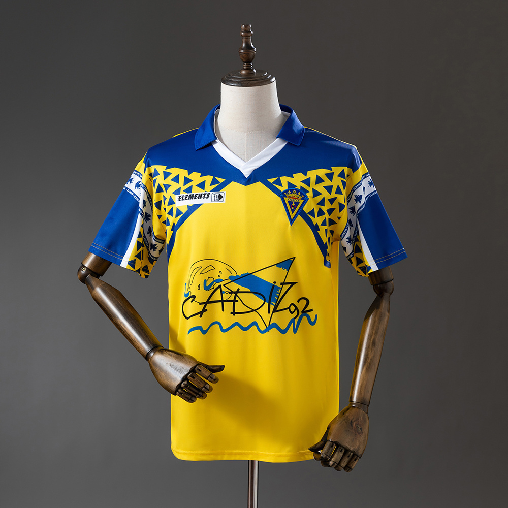 1991/92 Cadiz Cf Home Jersey