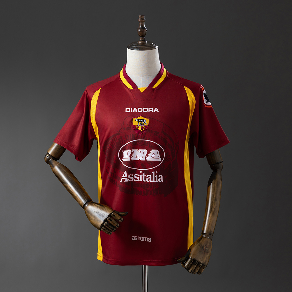 1997/98 Roma Home Jersey