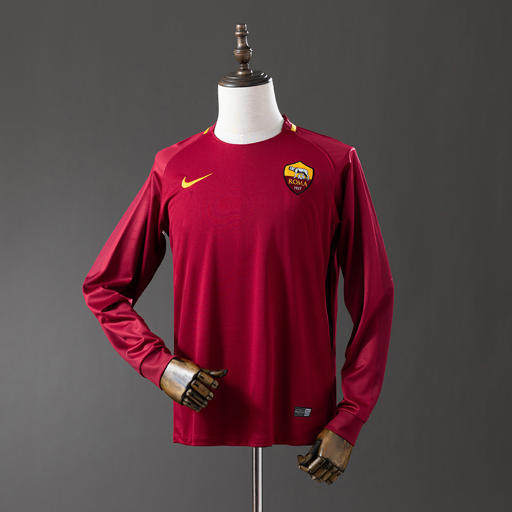 2017/18 Roma Long Sleeve Home Jersey