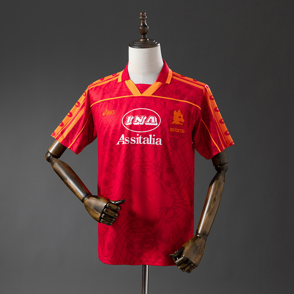 1995/96 Roma Home Jersey