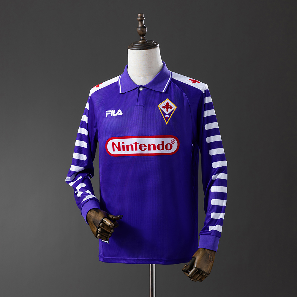 1998 Fiorentina Home Long Sleeve Jersey