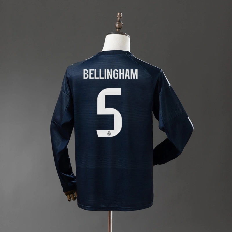 2025/26 Real Madrid Away Long Sleeve Jersey