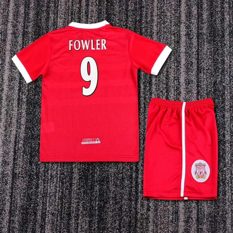 1997/98 Liverpool Home Kids Kit