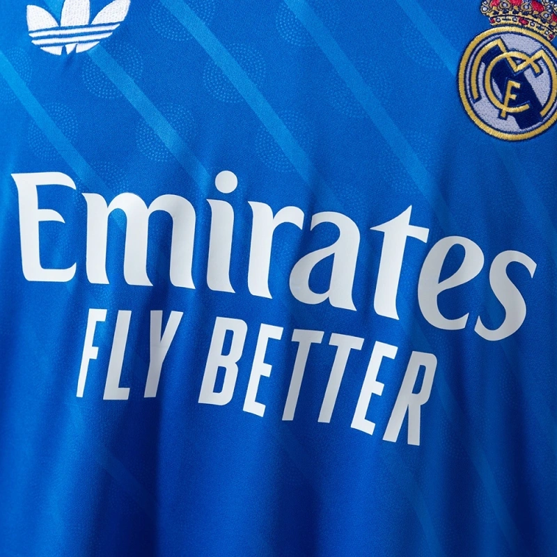 2025/26 Real Madrid Third Away Long Sleeve Jersey