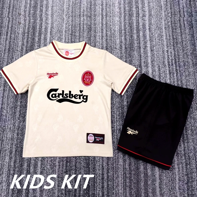 1996/97 Liverpool Away Kids Kit