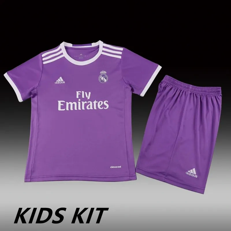 2016/17 Real Madrid Away Kids Kit