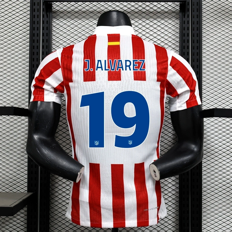 2025/26 Atlético De Madrid Home Jersey Player Version
