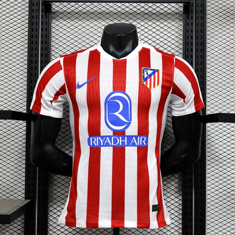 2025/26 Atlético De Madrid Home Jersey Player Version