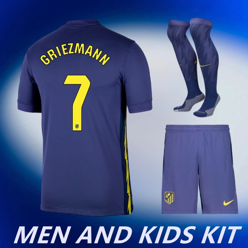 2025/26 Atlético De Madrid Away Men And Kids Kit