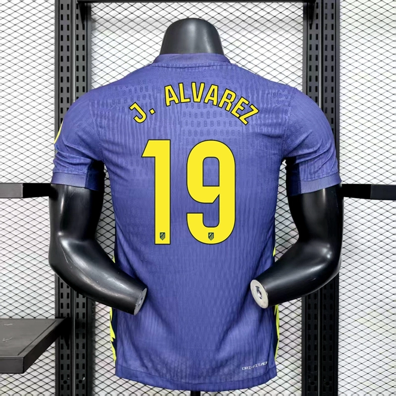 2025/26 Atlético De Madrid Away Jersey Player Version
