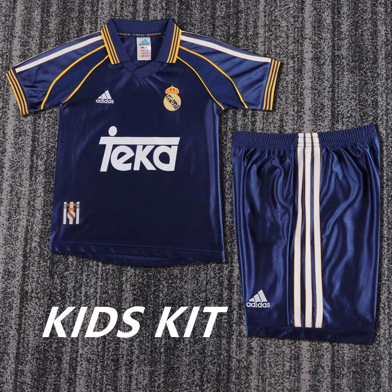 1999/00 Real Madrid Away Kids Kit