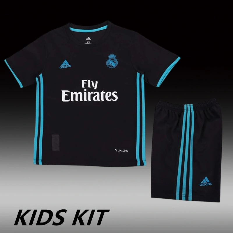 2017/18 Real Madrid Away Kids Kit