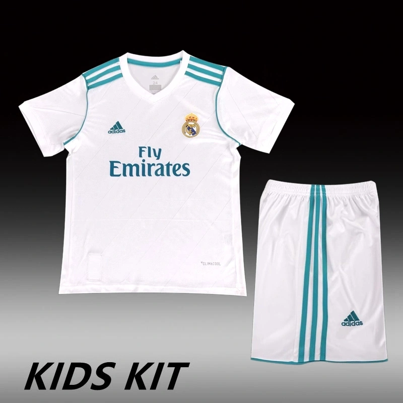 2017/18 Real Madrid Home Kids Kit