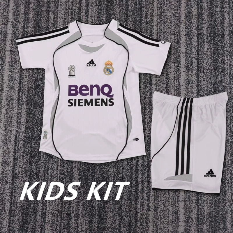 2006/07 Real Madrid Home Kids Kit
