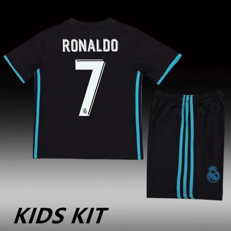 2017/18 Real Madrid Away Kids Kit