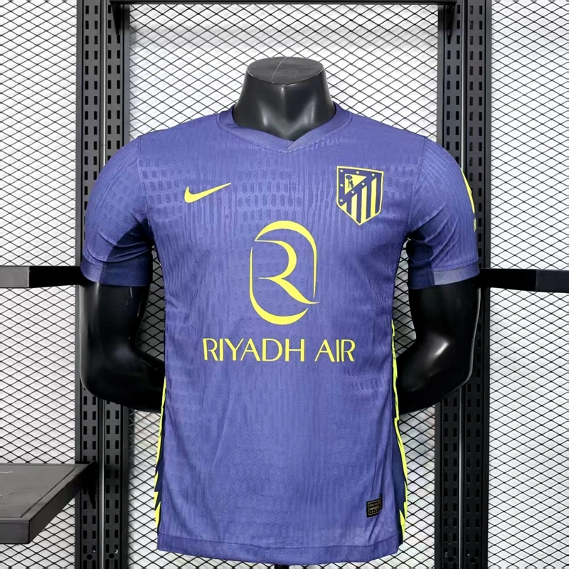 2025/26 Atlético De Madrid Away Jersey Player Version