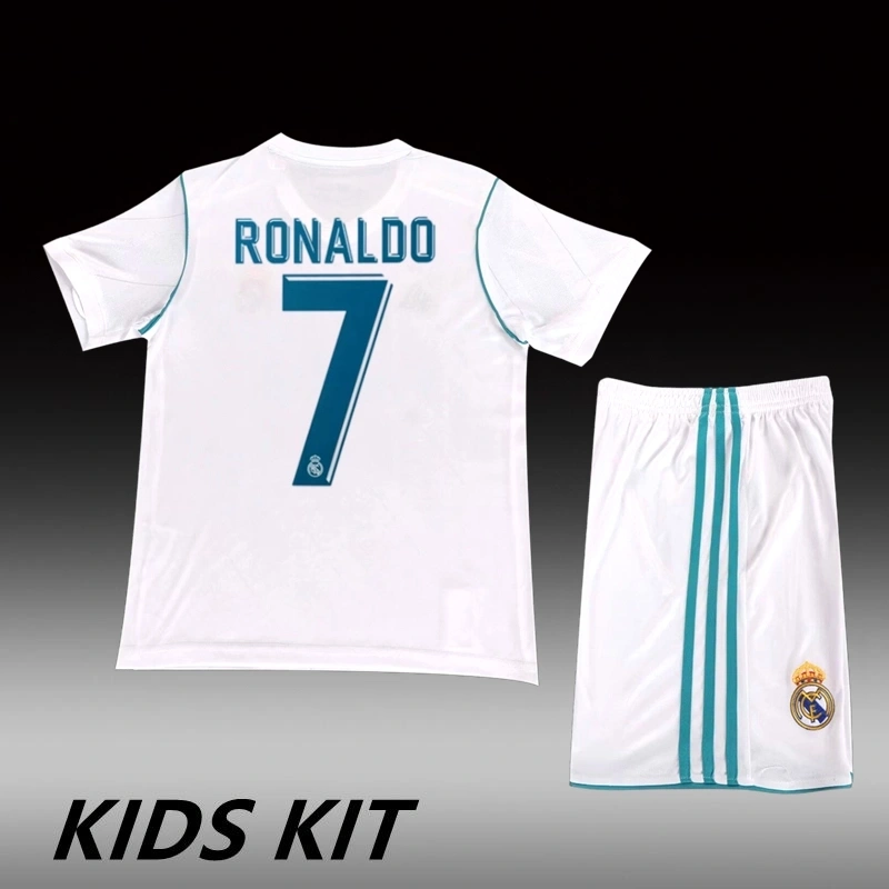 2017/18 Real Madrid Home Kids Kit
