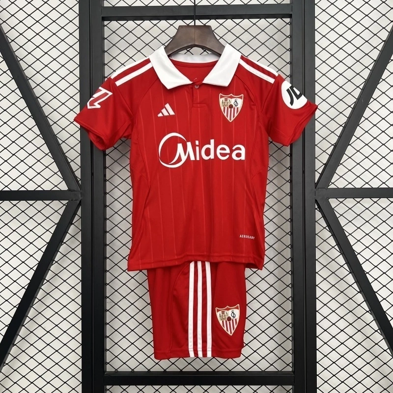 2025/26 Sevilla Fc Away Kids Kit