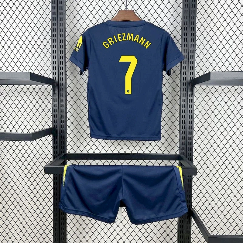 2025/26 Atlético De Madrid Away Men And Kids Kit