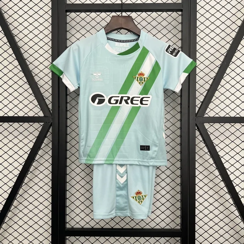 2025/26 Real Betis Away Kids Kit