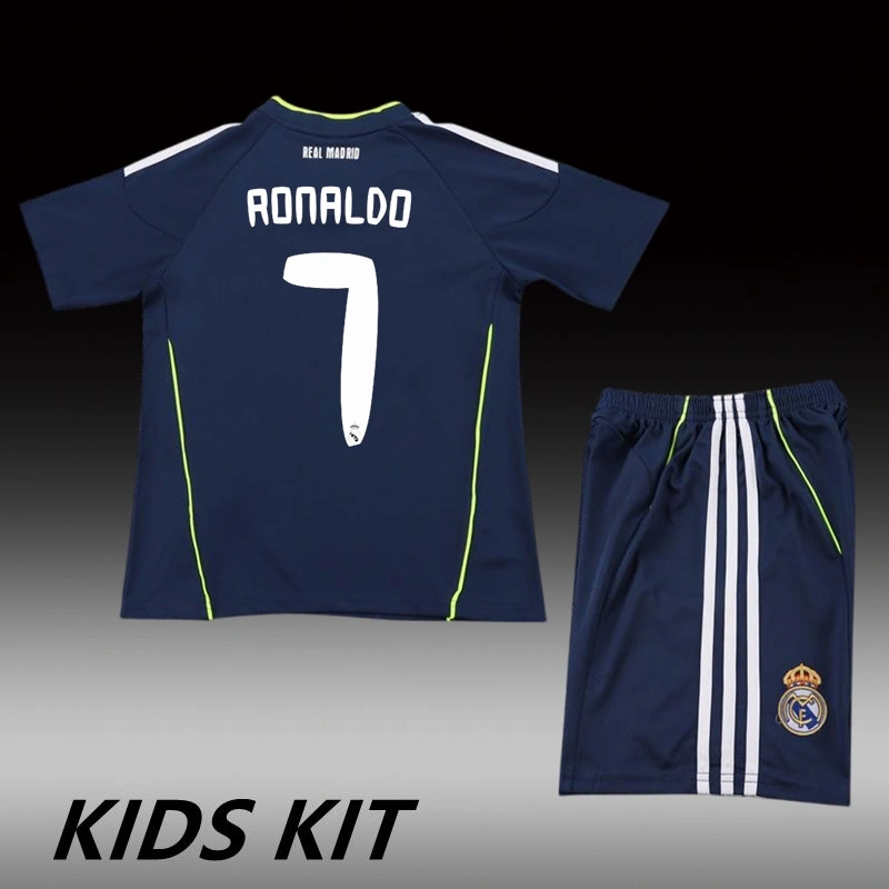2010/11 Real Madrid Away Kids Kit