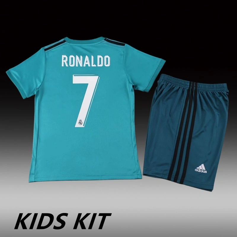 2017/18 Real Madrid Third Away Kids Kit