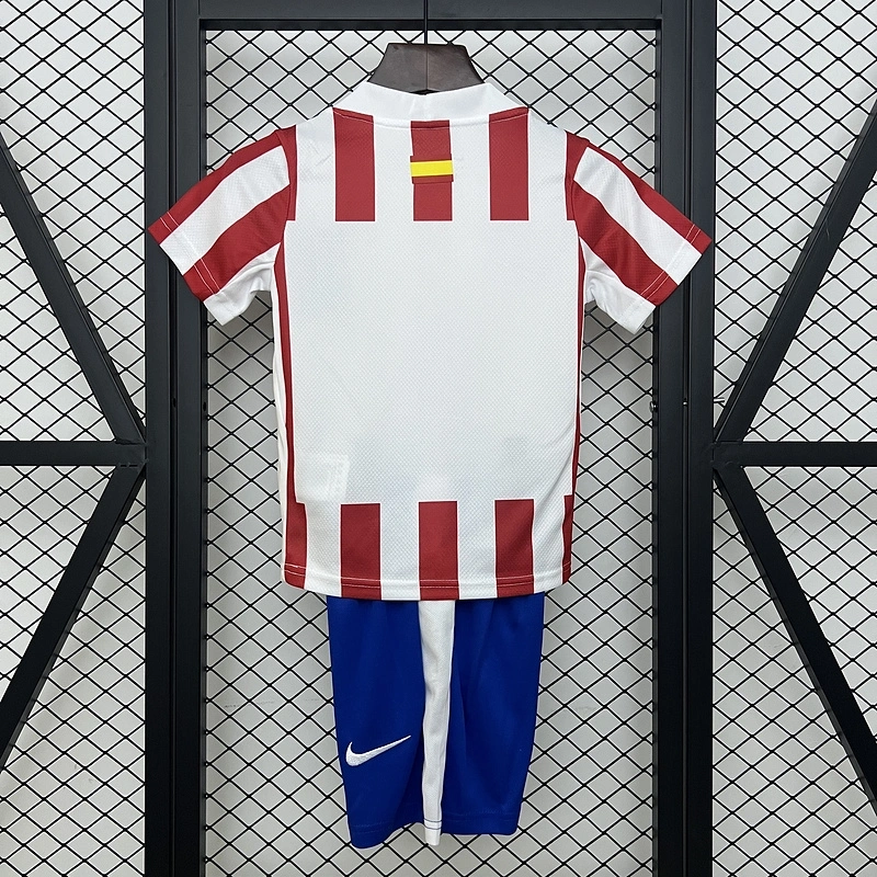 2025/26 Atlético De Madrid Home Men And Kids Kit